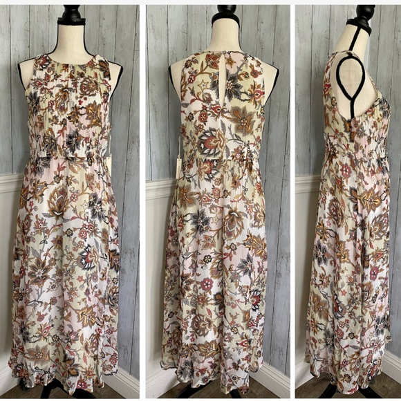 Anthropologie One Fine Day Sleeveless Midi Dress - Picture 2 of 14